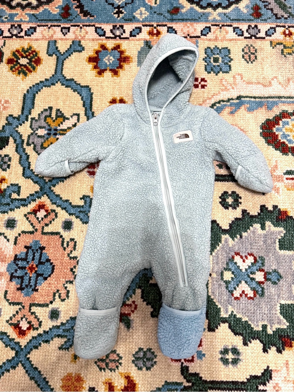 North Face Baby Sherpa Bunting Footie Onesie